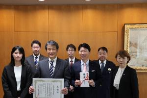 交通安全用品贈呈式