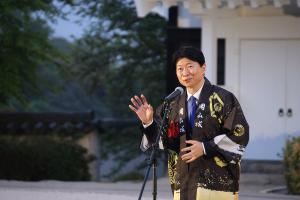 春の幻想庭園・春の烏城灯源郷オープニングセレモニー